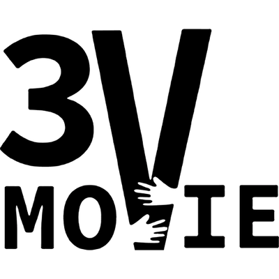 Logo 3Vmovie, studio de numérisation de cassettes vidéo et montage à Sailly-sur-la-Lys dans le Pas-de-Calais.