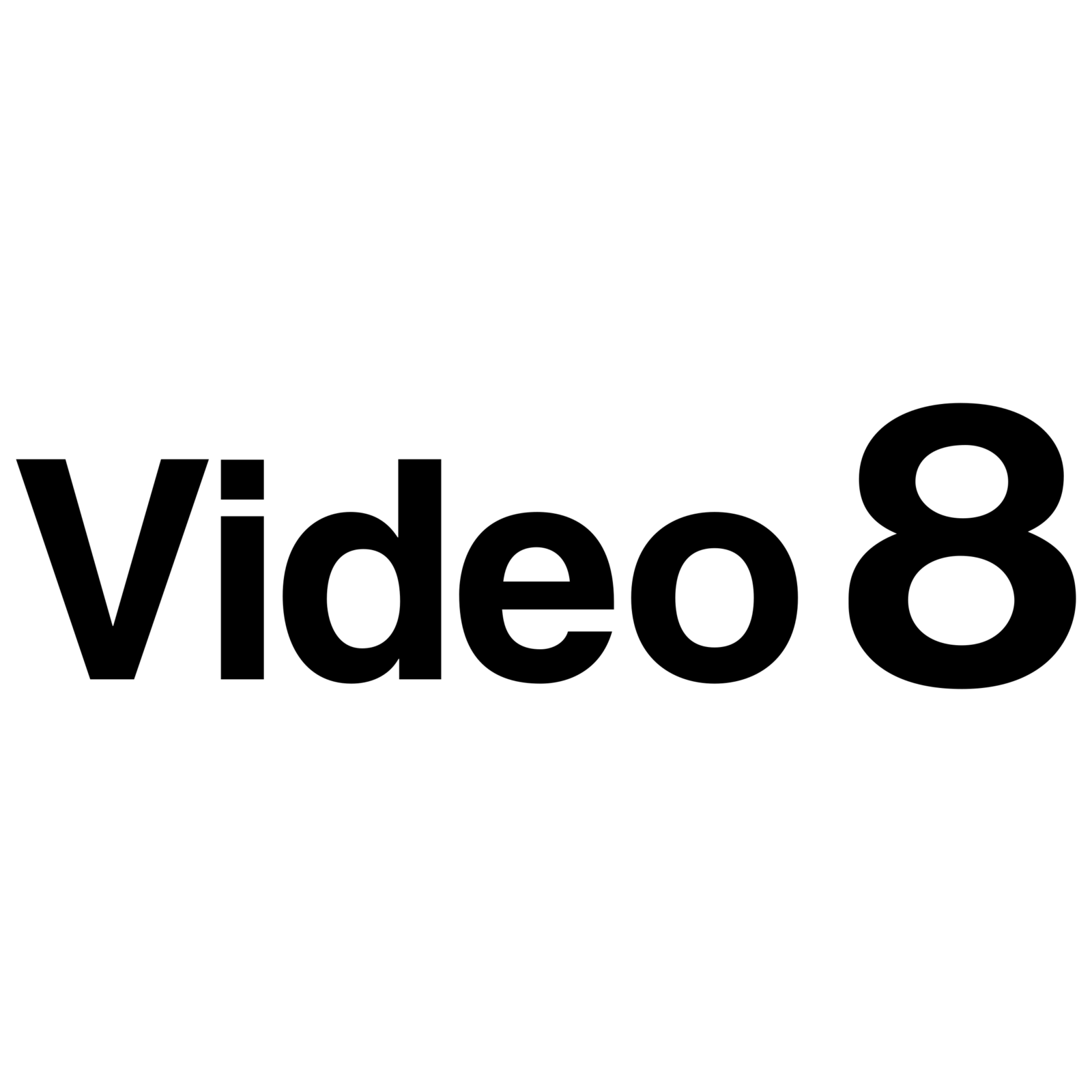 Logo du format Video 8 pour le service de numérisation de cassettes vidéo par 3Vmovie.